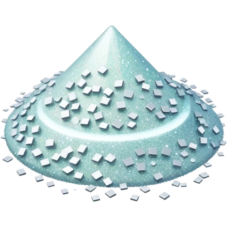 glitter white market emoji