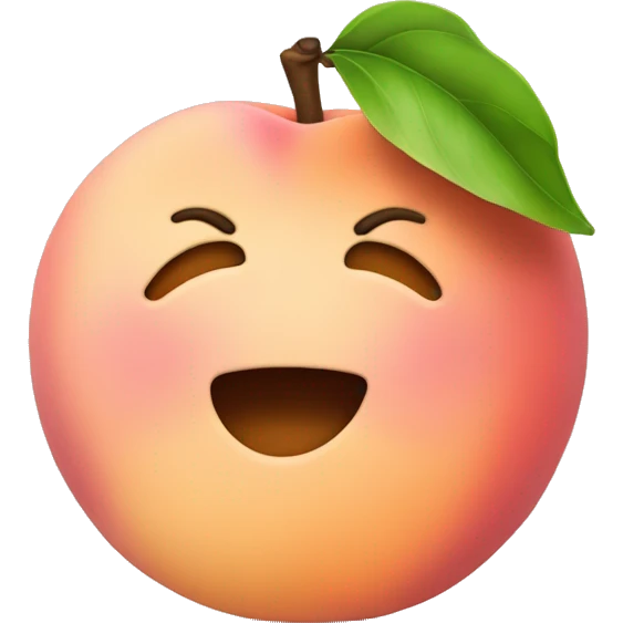 Peach's emoji