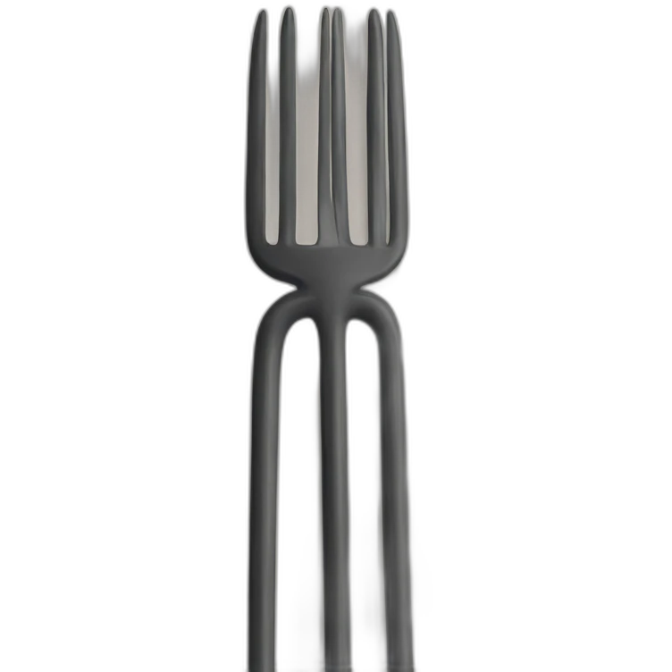 pitchfork closeup emoji