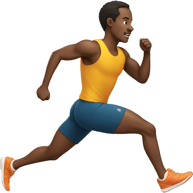 running emoji