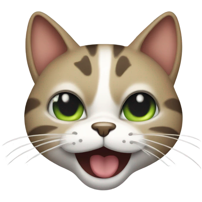 Bad cat emoji