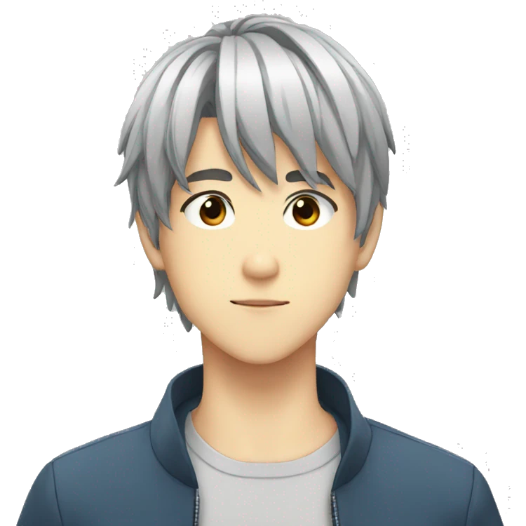 Anime boy emoji