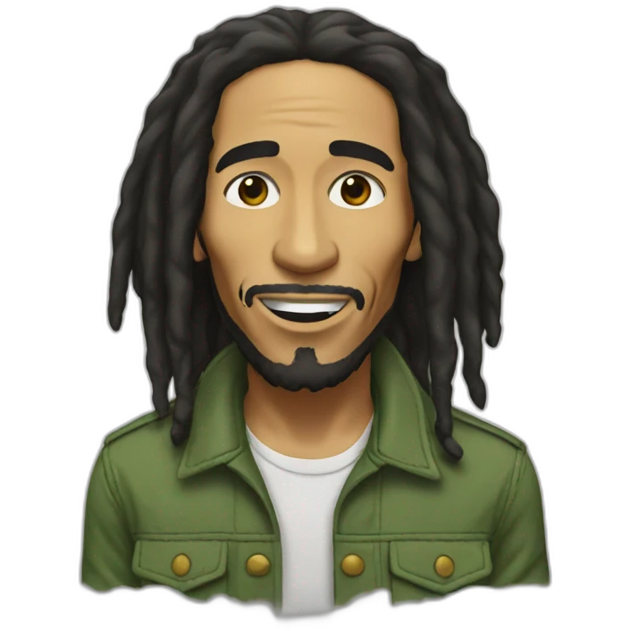 Bob marley emoji