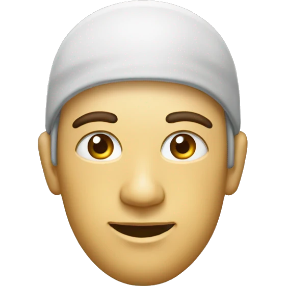 Lâmpada com pernas, braços e rosto emoji