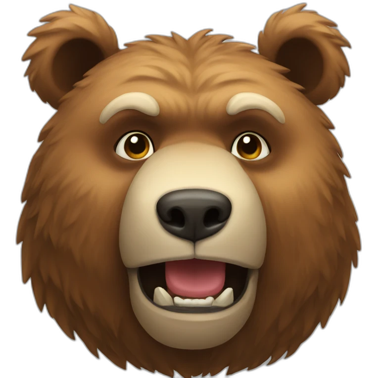 giant bear emoji