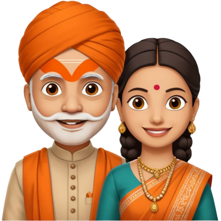modi and sitaraman emoji