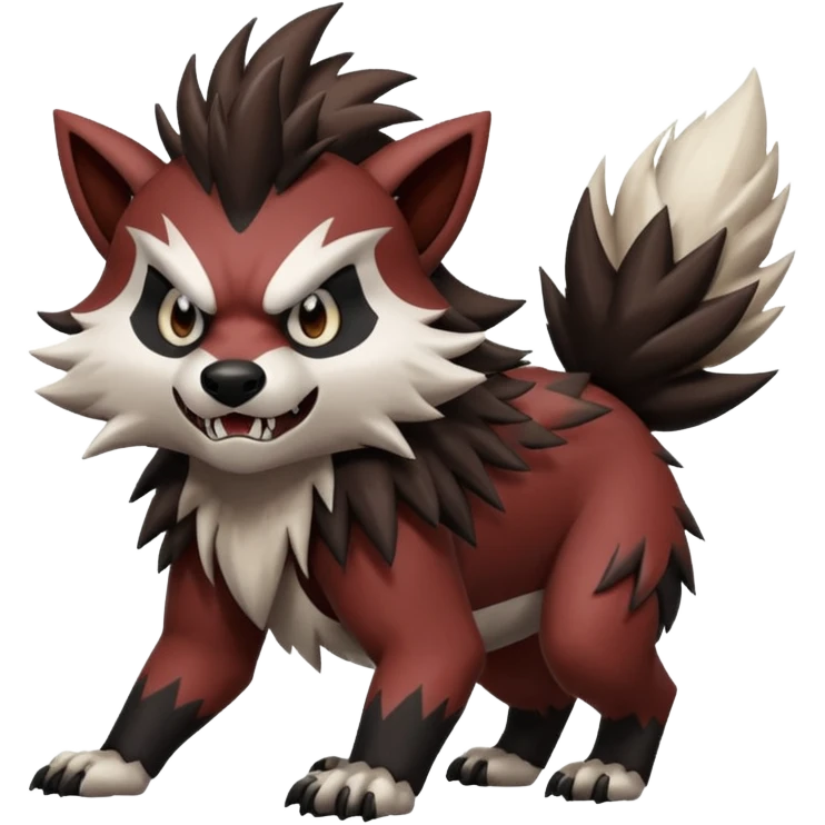 Obstagoon-Zigzagoon-fusion emoji