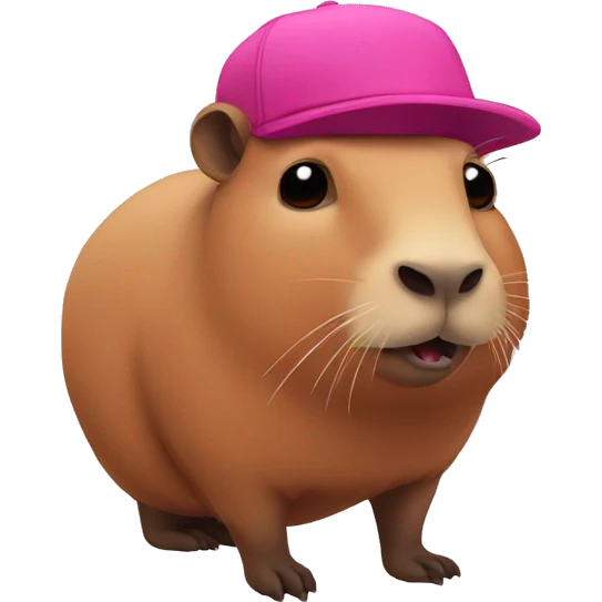 pinkcapybara  emoji