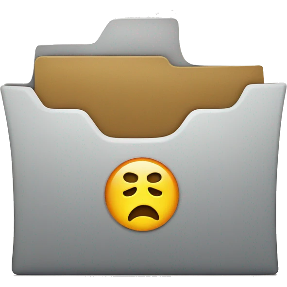 Confidential folder emoji