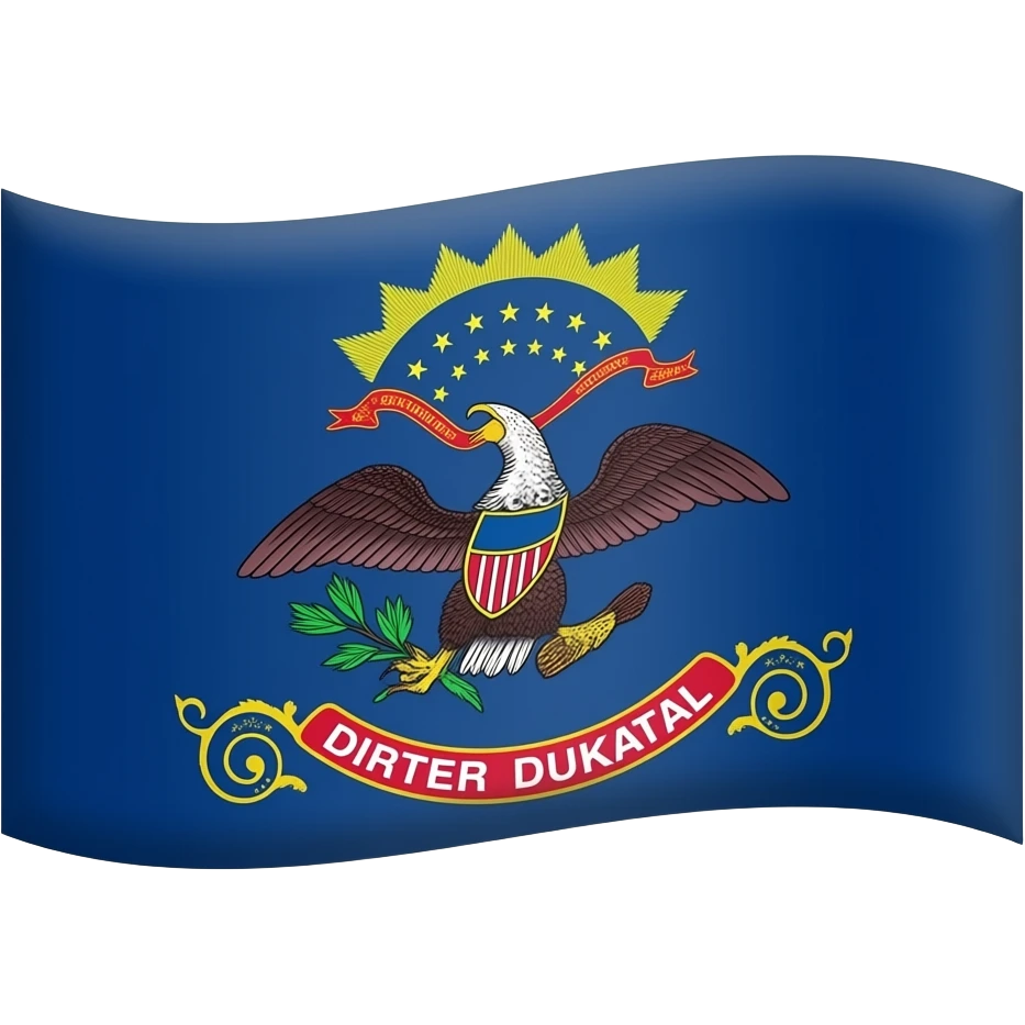 flag of West Dakota emoji