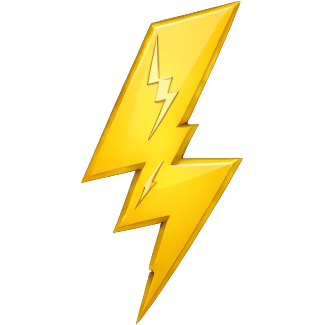 make lightning emoji emoji