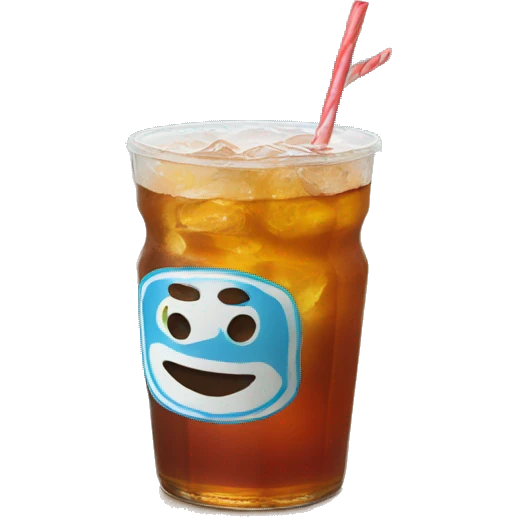 Sweet tea on the beach emoji