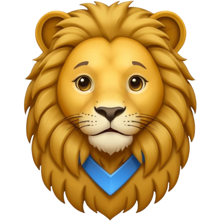 student lion emoji