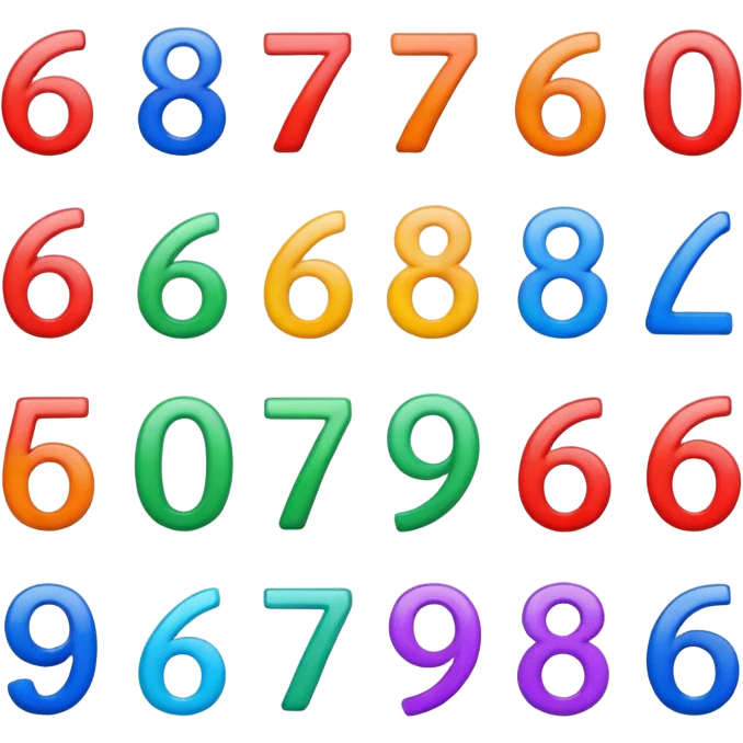 Six seven meme emoji