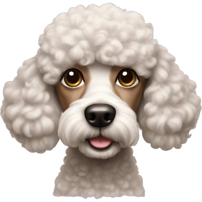 Poodle emoji