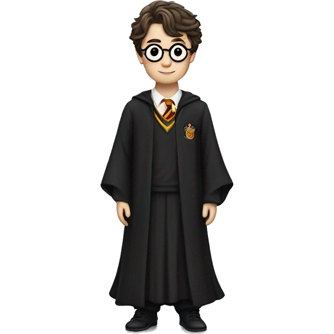 Harry Potter wears a dress emoji