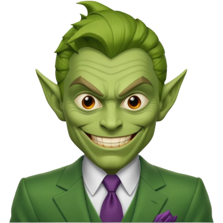Green goblin's Spiderman  emoji