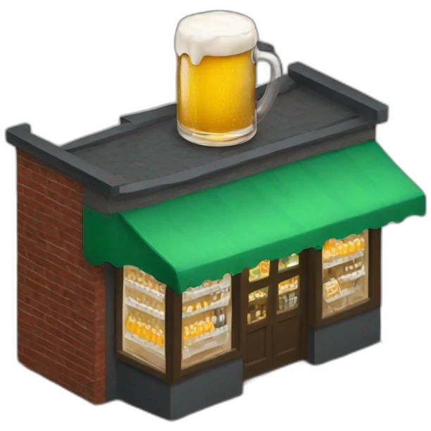 Beer shop emoji