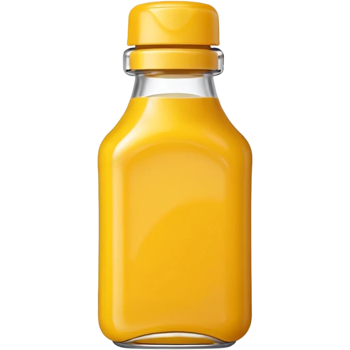 Mustard bottle emoji