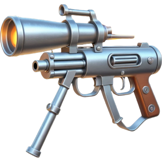 machine gun hot barrel emoji