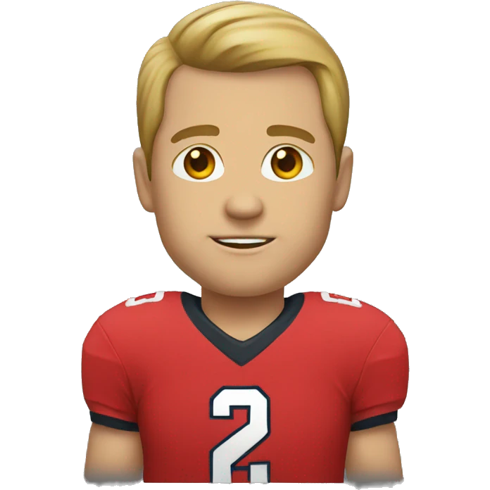 nfl red shirt emoji