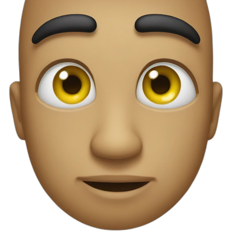 peanut eyes emoji