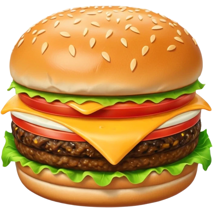 a burger emoji