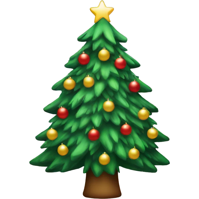 Christmas tree emoji