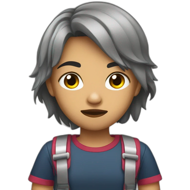 América bullying cinza  emoji