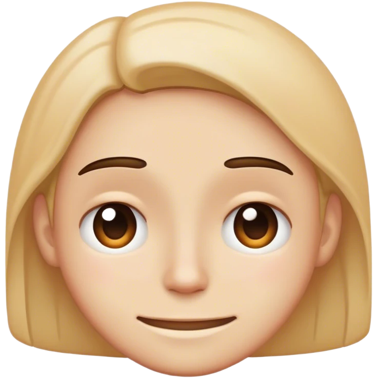 Cara sonriente y atrás una cara triste  emoji