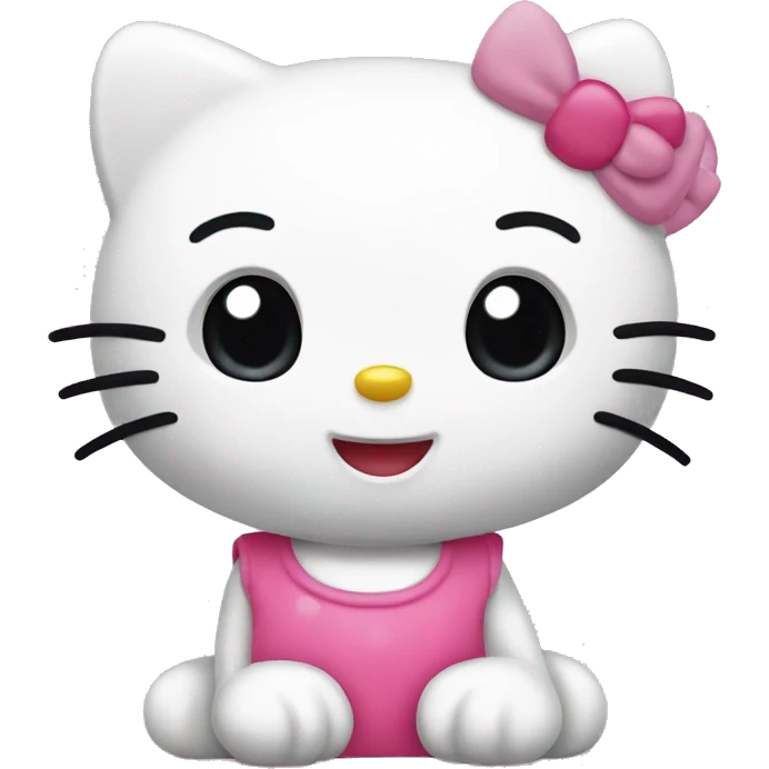 Hello kitty emoji