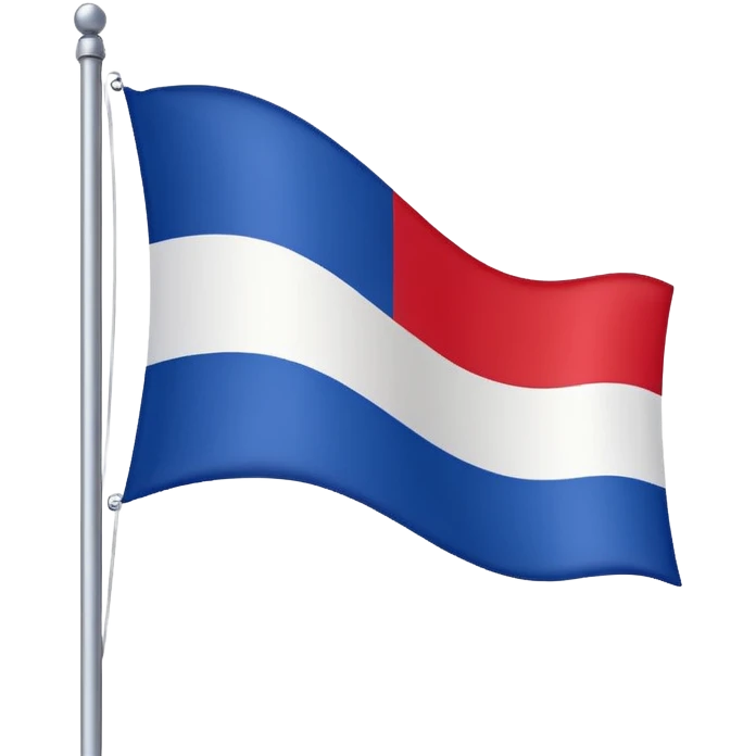 the french flag only filling the entire emoji, not a single other thing emoji