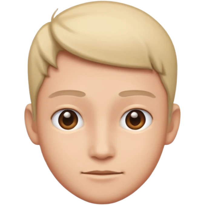 Persons head tilting left emoji