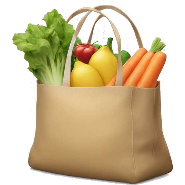 Bag of Groceries  emoji