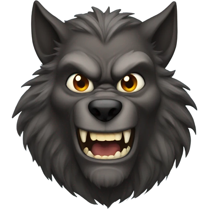Werewolf emoji