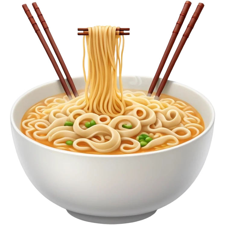 一碗麵 emoji