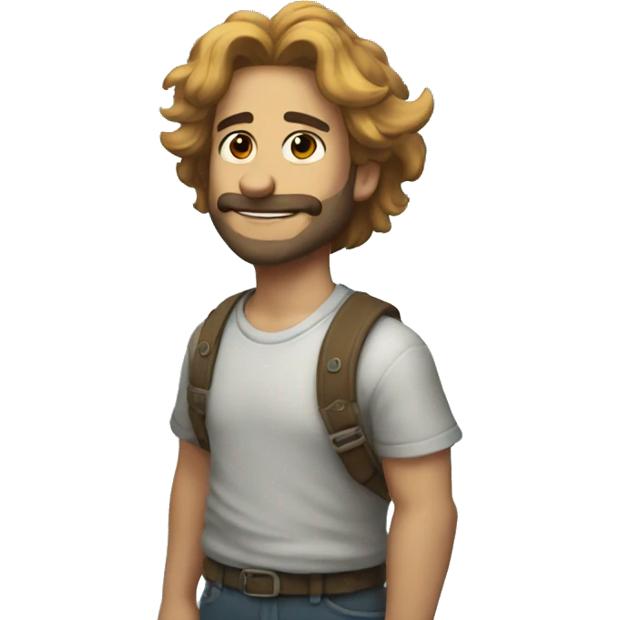 Leon con nubes  emoji