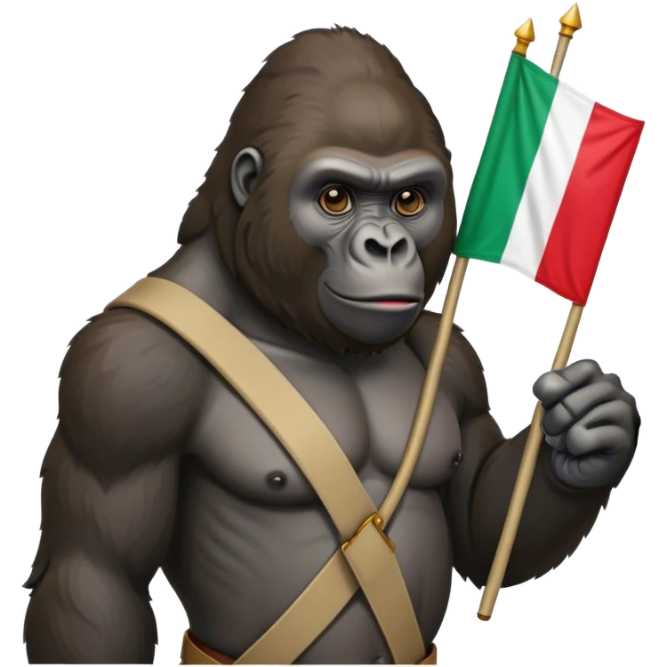 gorilla free palestine emoji