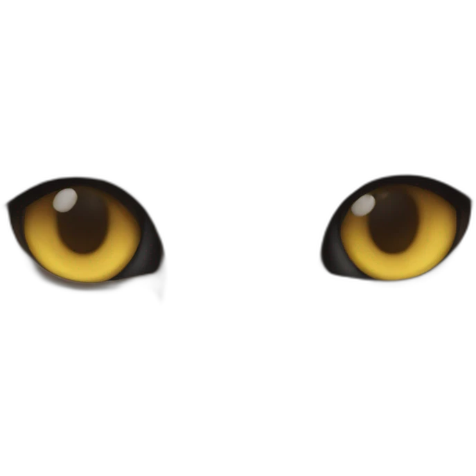 Cat eyes emoji