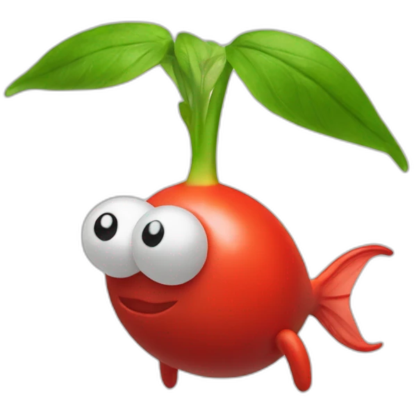 Pikmin red emoji