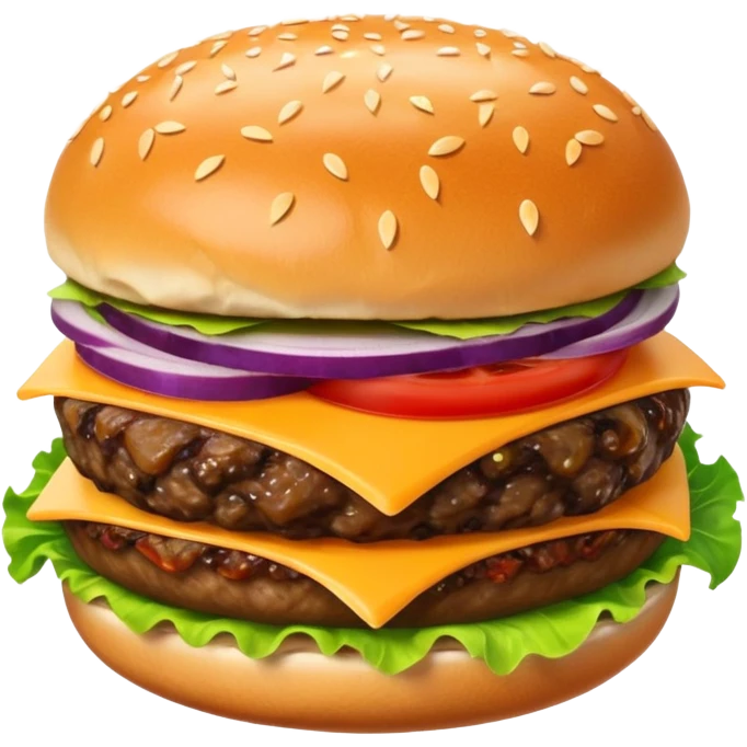 Hamburger emoji