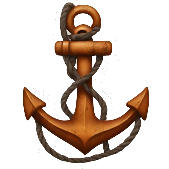 rusty anchor emoji