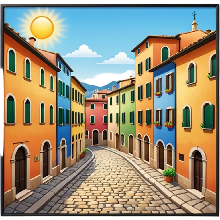 postcard of italy emoji
