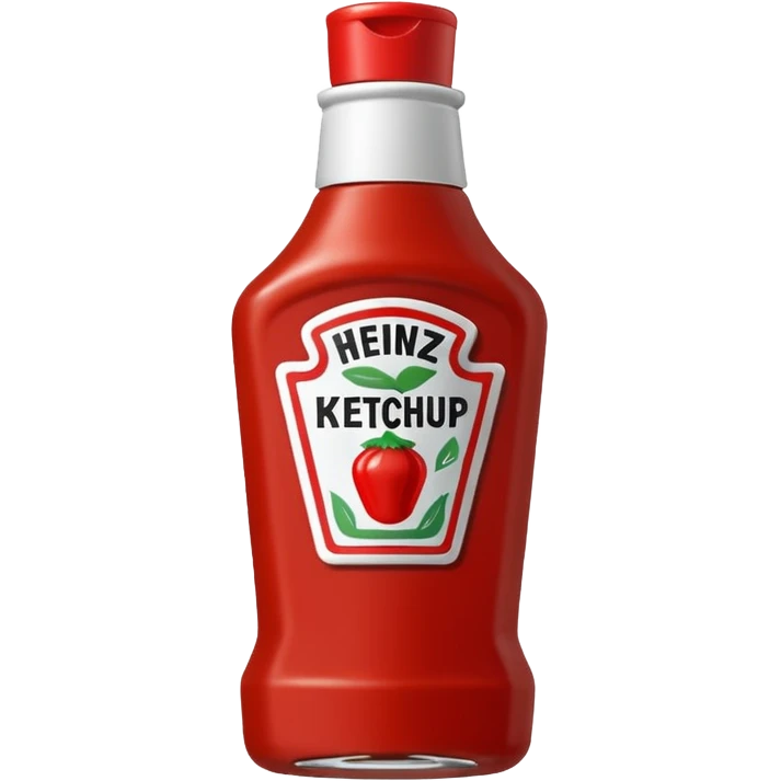 Heinz ketchup Squeeze bottle emoji