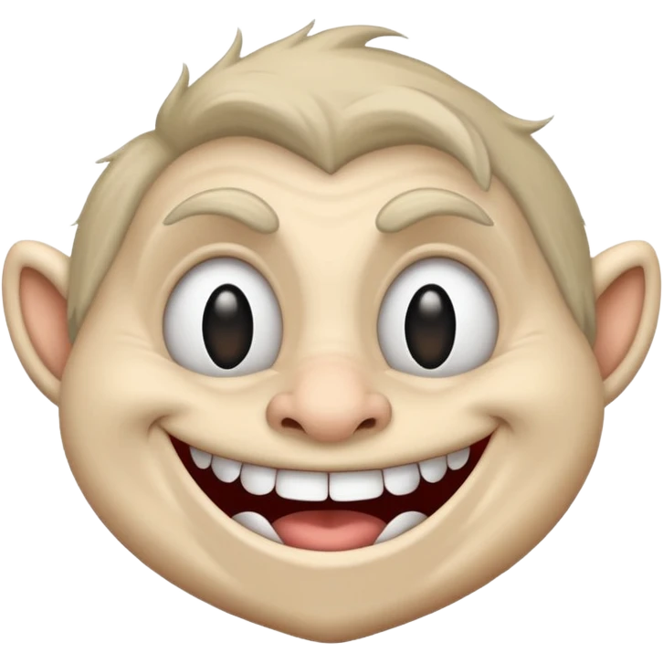Troll face meme emoji