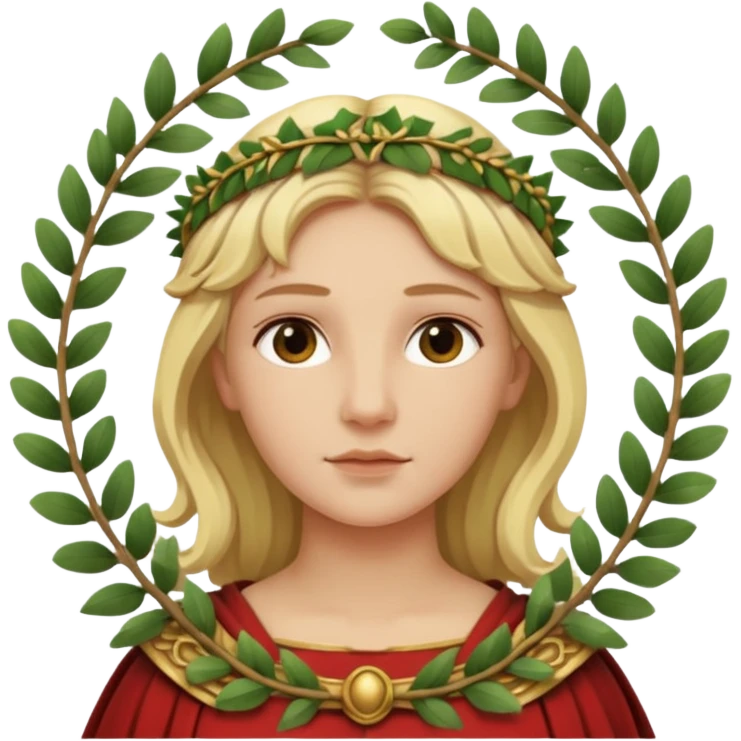 ancient roman woman blonde emoji