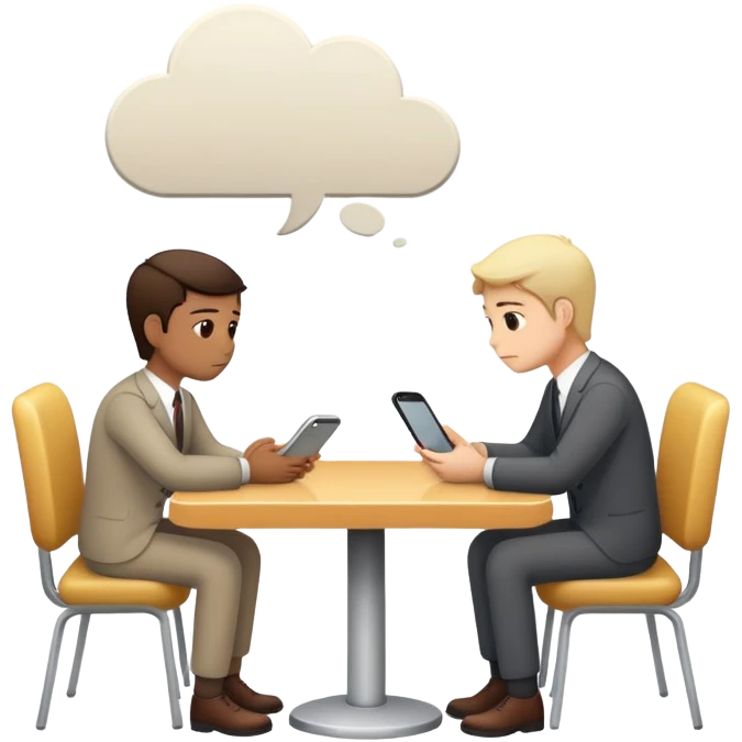 subtle meeting emoji