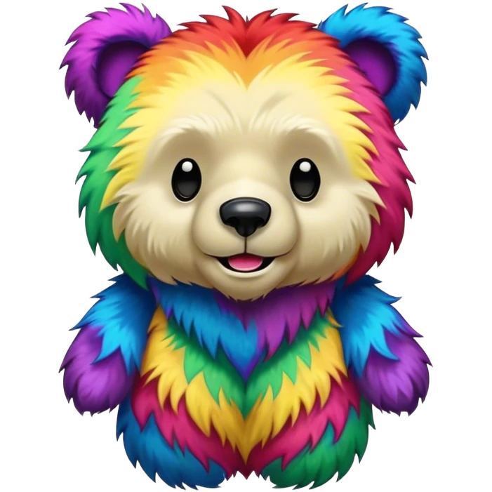 Grateful Dead bear emoji