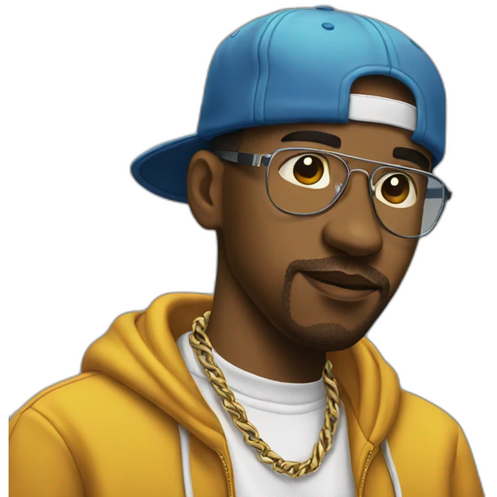 Oldschool Hip Hop emoji