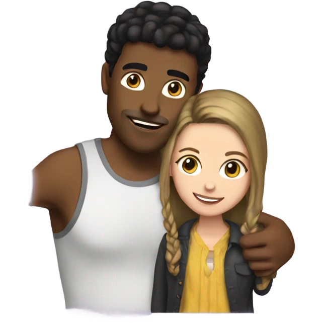 Me with girl emoji
